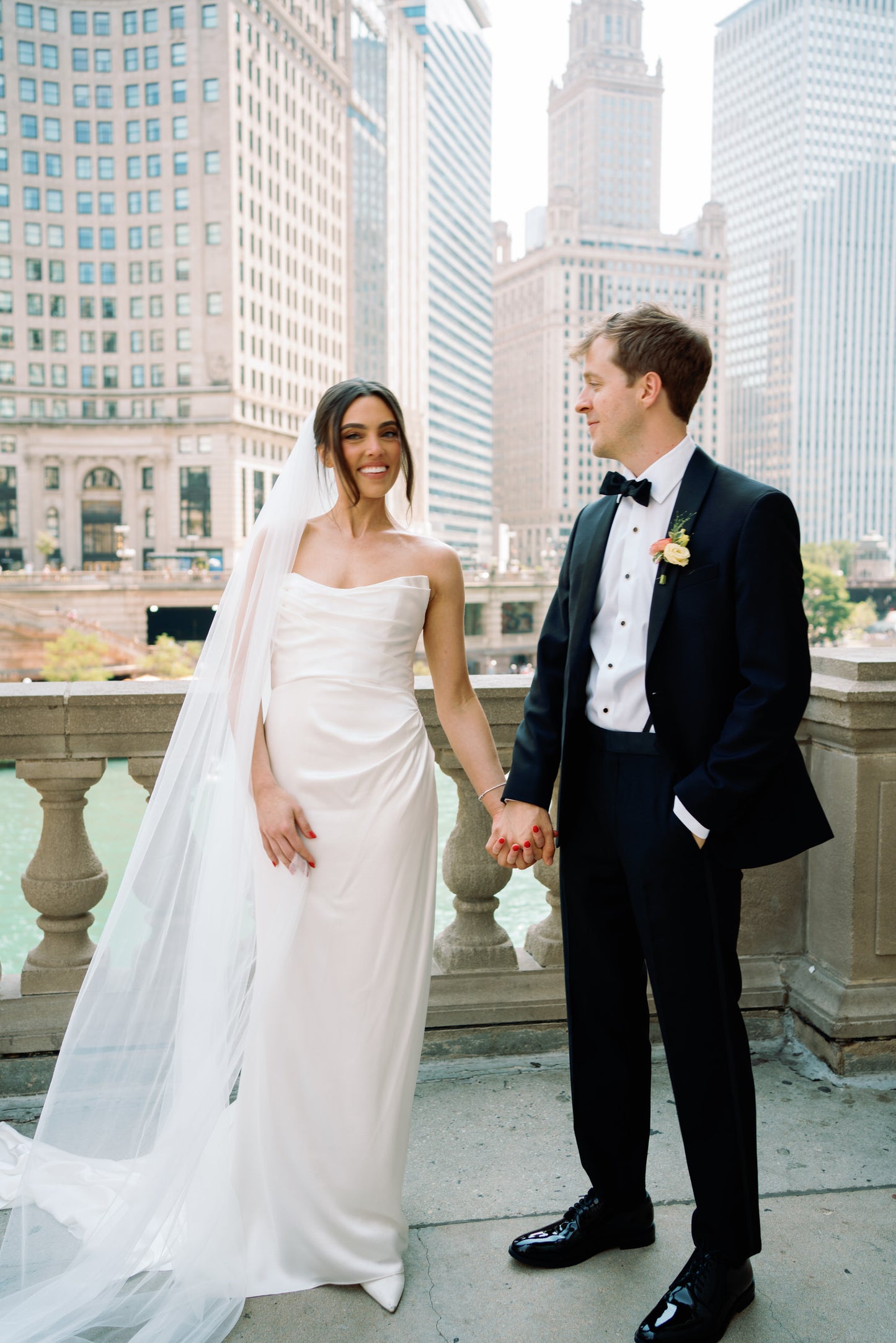 English Net Cathedral Wedding Veil, Single Tier Raw Edge Bridal Veil